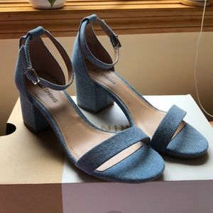 Denim Sandals